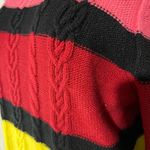 NEW YORK & COMPANY Stripe Sweater Dress Size L Yellow Size L Photo 7