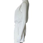 Jennifer Lopez White Satin & Lace Sleeveless Romper Size 4 Photo 2