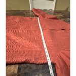 Alfred Dunner  Size 10 Burnt Orange Open Quilted Cardigan Photo 6