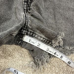 Levi's Levi’s Women’s Vintage Orange Tab Cut-Off High Rise Faded Black Shorts Jeans 9 Photo 13