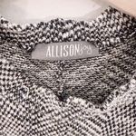 Allison Joy  Houndstooth Sleeveless Mini Dress Black and White Photo 2