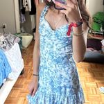 Cider Blue and white  dress Photo 1