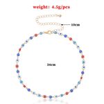 Evils Eye Gold Chocker Photo 2