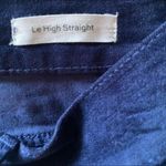 frame denim Frame Le High Straight Leg High Waist Bright Navy Blue Cotton Jeans Size 24 NWT Photo 5
