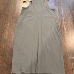 Open Edit Olive Green  Sleeveless Halter Maxi Dress Photo 5