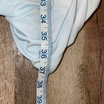 She Is Us Womens Crew Neck Ribbed Ruched Side Bodycon Tank Dress Blue Medium NWT Photo 7