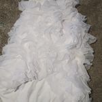 FLIRT WHITE HI LOW PROM PAGEANT BRIDE FORMAL DRESS Unsized Size undefined Photo 15