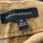 Banana Republic Tan Belted Khaki Shorts Size 20 Photo 5
