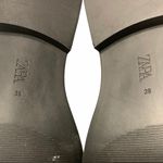 ZARA NEW  Low Heel Chain Loafers 39 White Photo 7