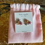 Kate Spade First Bloom Cubic Zirconia & Gold Plated Stud Earrings Photo 1