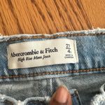 Abercrombie & Fitch 80s High Rise Mom Jeans Light Wash Waist 27” Ankle jeans Photo 8