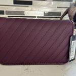 Badgley Mischka  Bag Plum Quilted Crossbody Photo 2