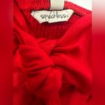 Speechless Dress Women’s Med Red Babydoll Sweetheart Neckline Short Sleeve Mini Photo 7