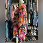 Vera Bradley  Ziggy Zinnia Floral Paisley Chevron Button-Down Shirt Photo 2