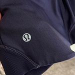 Lululemon  emerge renewed deep navy purple asymmetrical zip jacket Photo 8