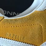 Adidas  Gazelle Mustard Yellow and White Sneakers Size 5 1/2 Photo 3