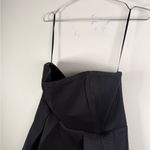 Elliatt  Elysian Black Strapless Mesh Overlay Dress Photo 2