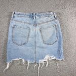Forever 21  Mini Skirt Women Small Frayed Raw Hem Western Party Festival‎ Photo 1