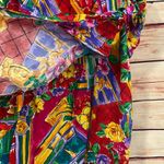 Jessica Howard Floral Faux Wrap High Slit Dress, Size 6 Photo 4