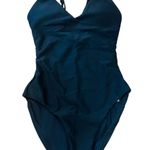 J.Crew  - Lana One-Piece in Classic Sculpt Swimsuit Black Size 2 NWT Photo 5