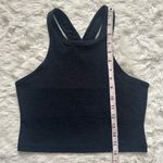 Beyond Yoga Tank Studio Spacedye Cropped Tank Top Crisscross Back Black Sz M Photo 8