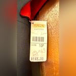 Talbots  Women Petite Vtgd Lined NWT Little Black Dress w Rhinestone Button-10P Photo 3