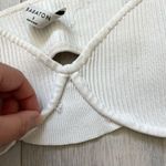 Babaton Bra Top sculpt knit womens Cream (small) chic going out party cropped Photo 4