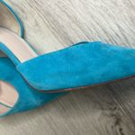 Marc Fisher  Tammy Dorsay Pump Blue Pointed Toe 3.5 In Stiletto Heel Size 7 M Photo 8