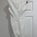 ZARA Nwt  White Mini Dress Sz Xs Photo 6