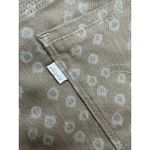 Levi's Womens NEW  Mid-Rise Tan Beige Stretch Denim Shortie Jean Shorts  SIZE 8 Photo 4