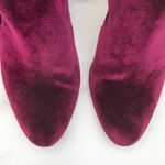 Aquazzura women’s So Me burgundy velvet ankle boot size IT 35 US 5 Photo 7