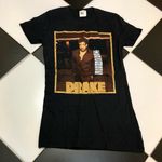 Drake NWT Take Care Album Graphic Print Black T-Shirt Band Tee Women’s Slim Fit Photo 0