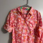Lilly Pulitzer  Resort Fit Button Down Shirt Size Small Photo 3