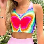 Terez Placement Butterfly Bra/ Rainbow Photo 0