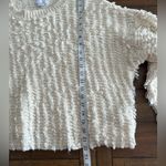 ASOS Design Cream Fluffy Crewneck Sweater Size Medium Photo 2