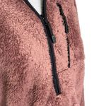 VS PINK Teddy Fleece Half Zip Pullover Sweater Sweatshirt Jacket Size Medium Photo 1