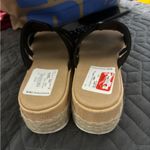 Dr. Scholls NWOT Electric platform wedge sandal black 9 Photo 8