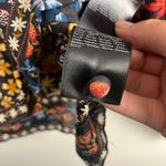 Farm Rio Black Jujus Garden Blouse strawberry size small Photo 7