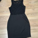 Material Girl  black lace dress size small Photo 4