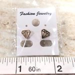 Geometric Diamond Shaped Stud Photo 3