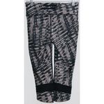 Under Armour Women's UA Black Gray Athletic Cropped Tights Capri Leggings Size S Photo 1