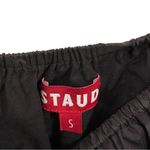 STAUD Ant Off The Shoulder Crop Top Size Small Black Photo 9