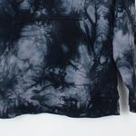 Sand Jam Womens Tie Dye Logo Hoodie Sweatshirt Size XS Pullover Casual Black Photo 2