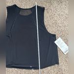 Lululemon Sculpt Cropped Tank Top Black size 14 New Photo 5