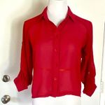 Sexy Red Hi Low Top Size M Photo 0