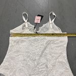 Pinsy Women's 1X Shaping Lace Shapesuit Ivory Full Body Shapewear Bodysuit Black Size XL Photo 7