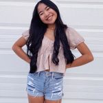 Pink Rose Babydoll Top  Photo 1