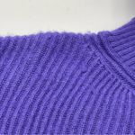Banana Republic Italian Wool Cashmere Blend Ribbed cowl Turtleneck Sweater Sz M Photo 11
