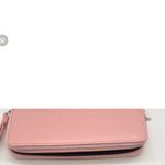Boutique Pink Zip-Around Wristlet Wallet – New With Tags – Card & Bill Slots,& Coin Pouch Photo 1