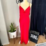 Taylor Midi Slip Midi Dress, Holiday/Christmas Party Dress, Red, Size 10, NWT‎ Red Photo 2